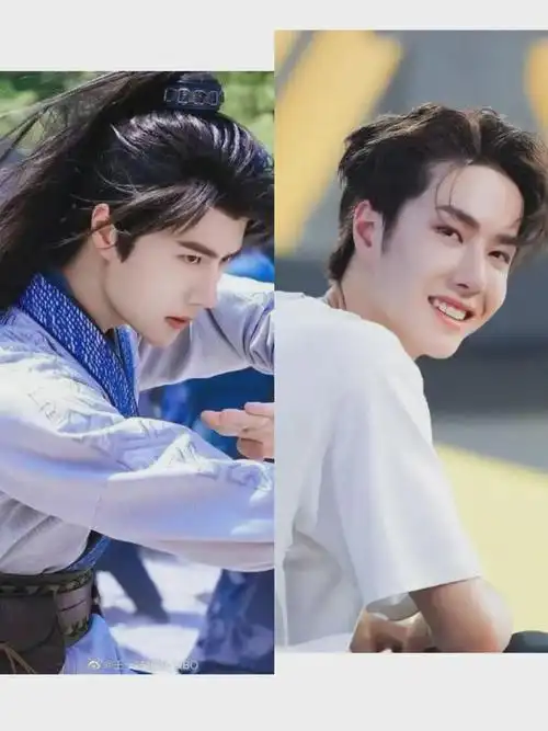 王一博,为古装而生的身材,气质,容颜.