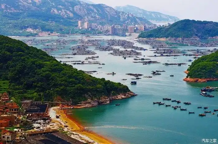 福建连江奇达村一个很小的海边渔村