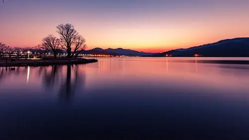 两个水头大自然杨平南汉北汉江积极和日出免费的照片免费图片