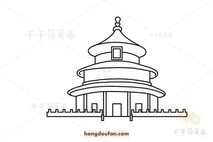 中国有代表性的东西简笔画