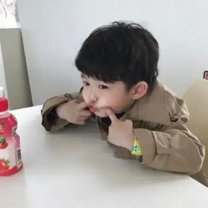 萌娃头像男,长的很是帅的小男孩子-可爱头像