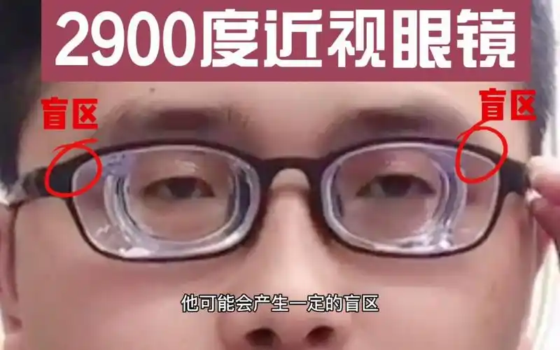 2900度超高度近视眼镜