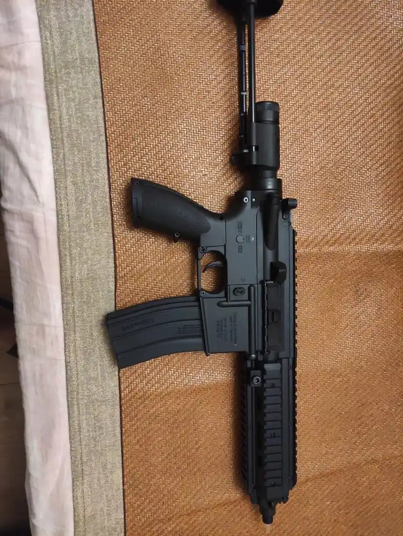 hk416c到hk416d的逐渐改变 锦明模型不可发射
