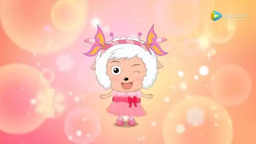 原创暖羊羊唯一一次认真打扮颜值碾压美羊羊美到让人心动