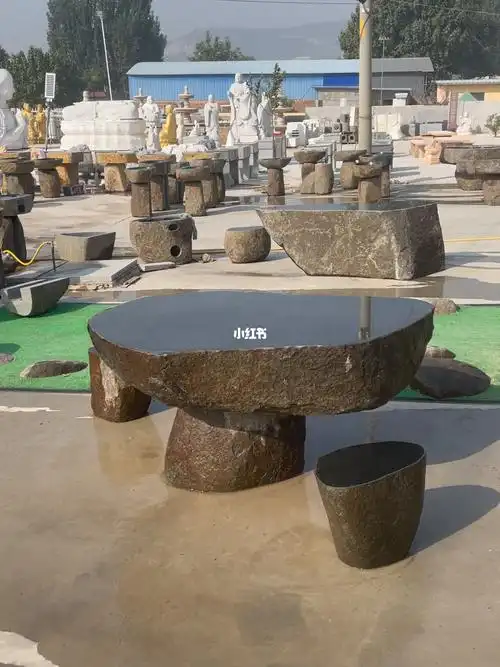 中国黑石桌石凳