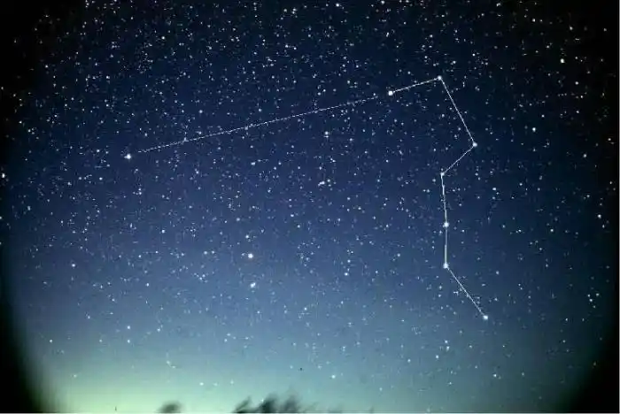 北极星人们长期观察星空,会感觉天上的恒星都是固定在天球表面上的.