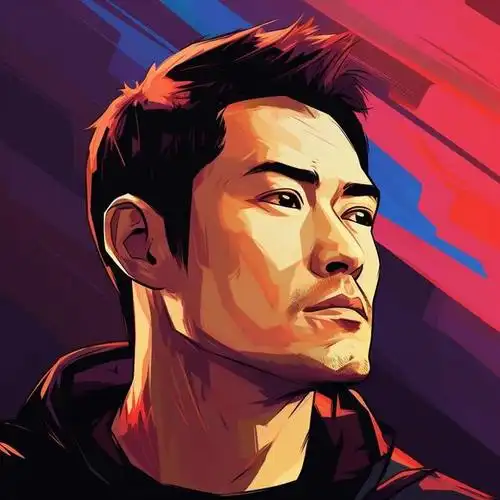 看淡一切释然的头像男,运气旺的微信头像图片