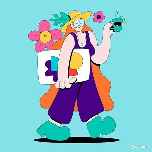 卢克·麦康基有着独特的风格,注重明亮的色彩,大胆的线条和有趣的角色