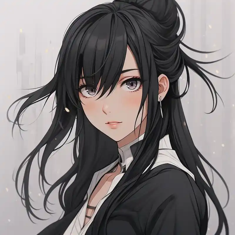 95高颜值动漫女生头像94 哇塞!