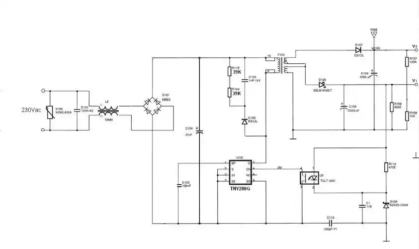 tny280g blows up somtimes at applying mains