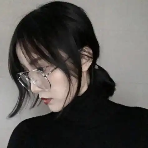 低头沉默侧面的qq头像女生 女生头像图片大全 -【爱个性】