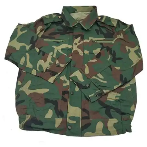 老款87式军套装87式作服训阻燃迷彩服屁兜耐磨电焊机修工作服套装