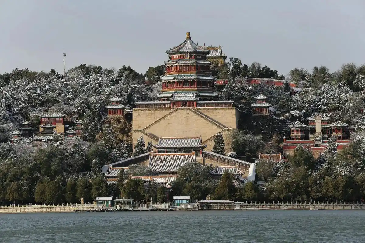 图片拍摄于2021年11月7日·北京颐和园#京剧唱腔,底蕴十 - 抖音