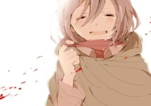 求笑着哭的动漫美图