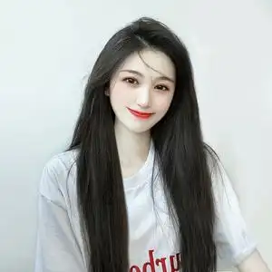 假发女长发全头套式自然仿真圆脸中分长直发夏网红气质黑色假发套