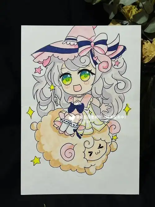 白羊座q 版动漫女孩