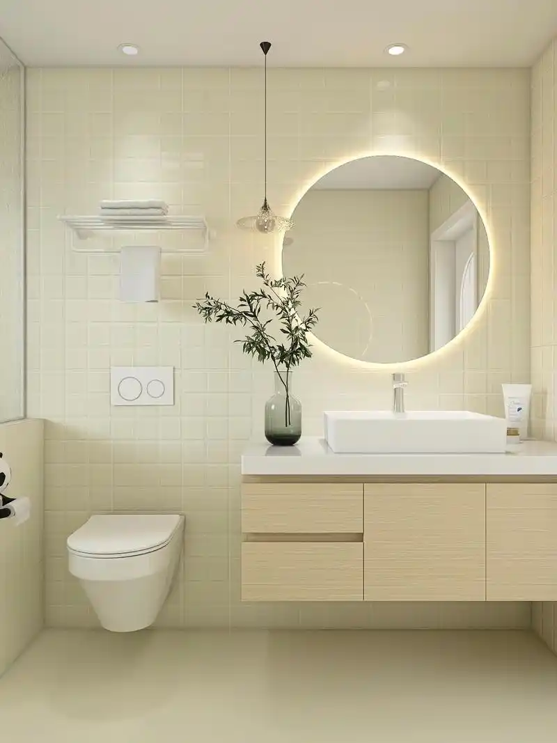 格子砖终于出奶油色了,亮光釉面,面包凹凸质感,就是我梦魅以求的效果