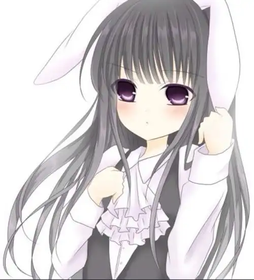 可爱动漫头像兔耳