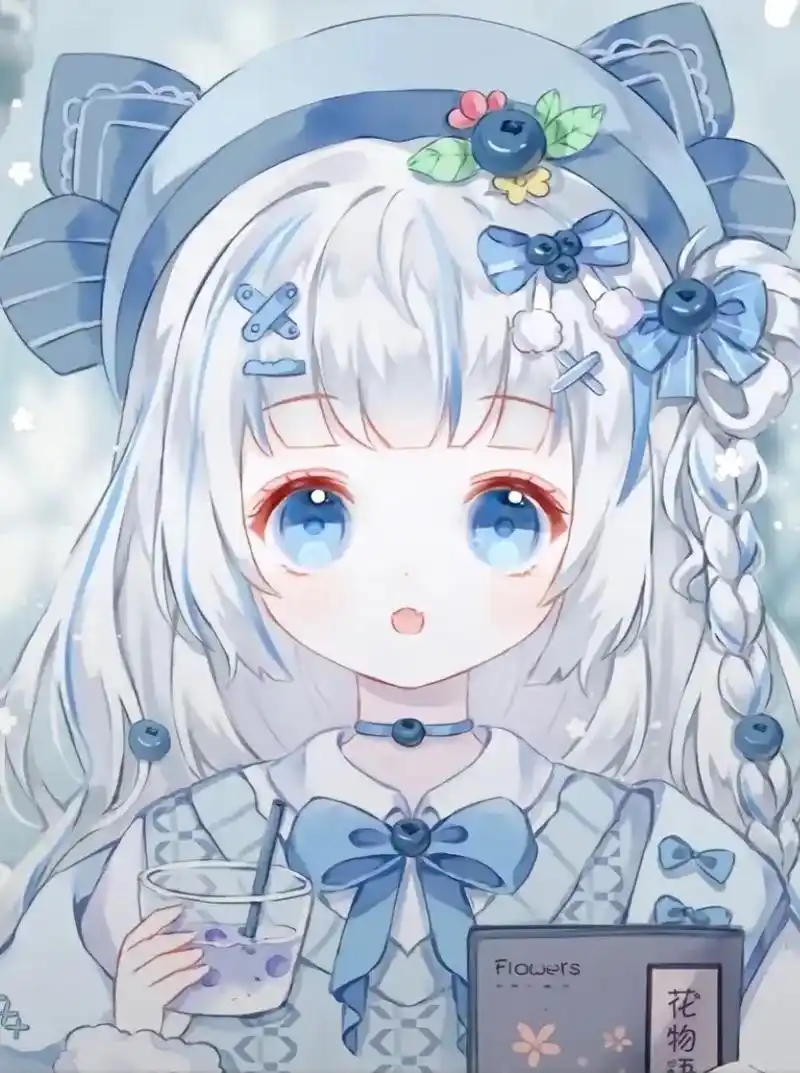 二次元 #可爱头像女卡通呆萌 姐妹们,头像换起来吧 ! - 抖音