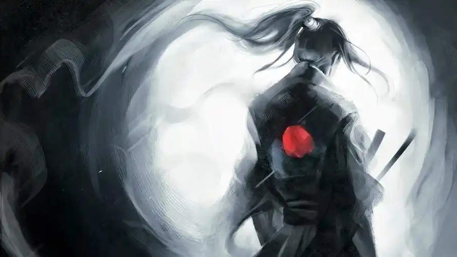 有没有日本武士的高清壁纸啊最好是穿铠甲的