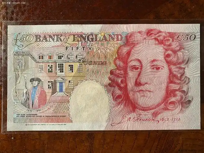 钱币天堂·交易区详情·英国1994年版e序列50英镑 全新unc