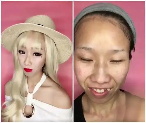 抖音上的网红们卸妆后,怪不得现实生活遇不到,网友:辣眼睛!