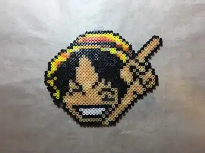 拼豆 #海贼王 #路飞