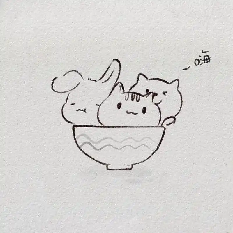 简笔画大全58 挤啊挤啊挤啊挤～[照相机] #简笔画# #寻找小红书绘画