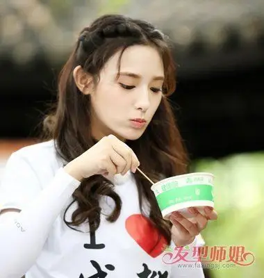 头顶头发太少女生适合的编发发型(3)