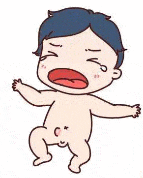 图片3,一旦疝气发病时,小儿会出现腹痛,腹胀,呕吐,发烧以及厌食等症状