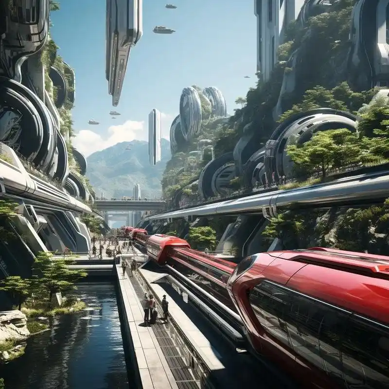 欢迎各位来到2075年的机甲城.抓紧上车啦～目的地:2075 - 抖音