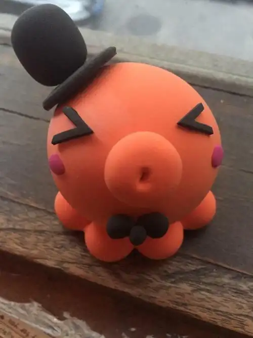 太空泥——小章鱼 豆豆二班