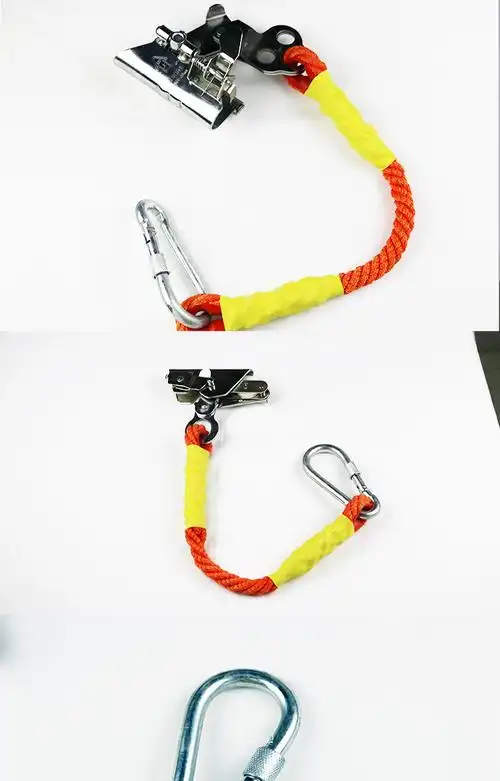 外墙安全绳子卡扣 安全绳自锁器抓绳器高空作业外墙清洗套装吊篮下吊