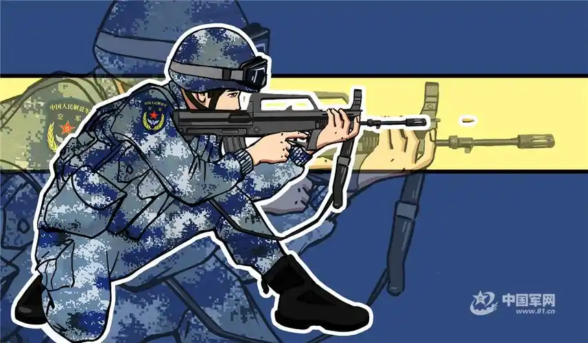 漫画丨一起向未来 兵哥哥在战位为冬奥健儿加油 - 中国军网