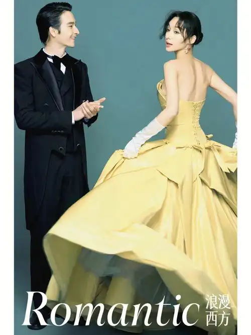 成都复古婚纱照来自唐顿庄园的华丽英伦风