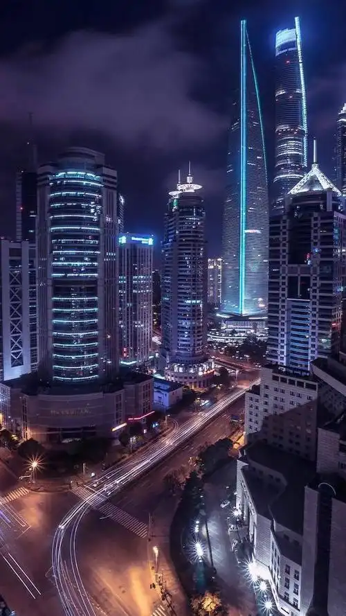 城市夜景 街景 旅行 风景 街道 灯光