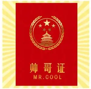 个性趣味证书,搞笑证件水印图片处理定制 证书标准尺寸12*8.