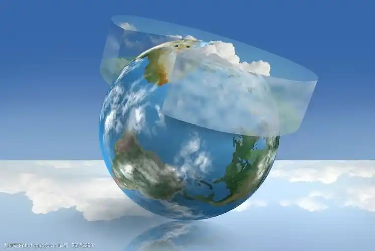 转动的地球图片