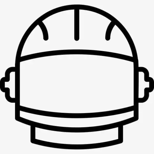 小头盔大安全简笔画