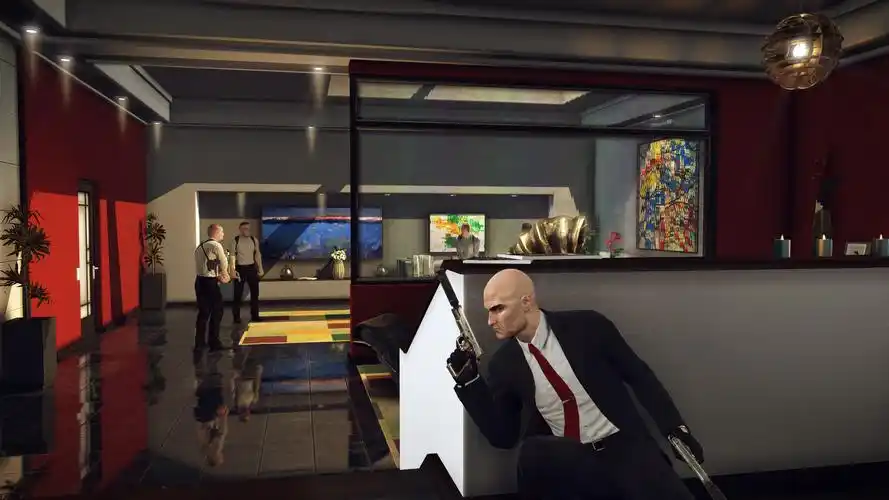 杀手5赦免4k分辨率高清截图释出光头佬头好亮