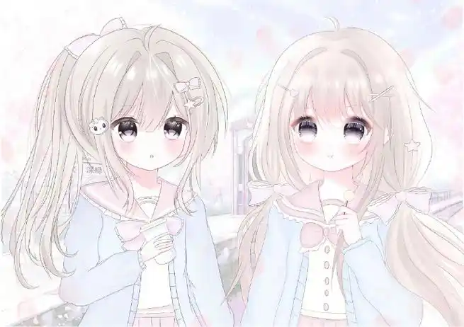 双女主头像##二次元新鲜事