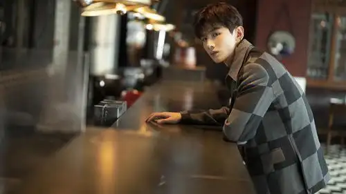 白敬亭格纹西装时尚帅气写真,大陆明星-回车桌面