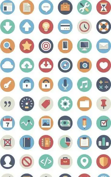 创意手机桌面小图标