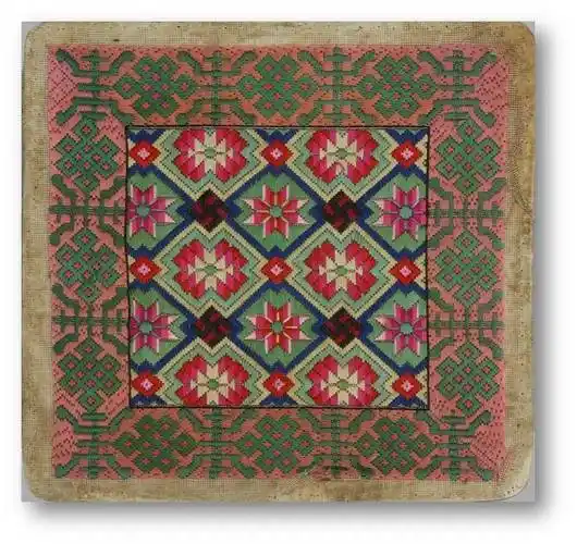 文化遗传日满族枕头顶刺绣艺术展