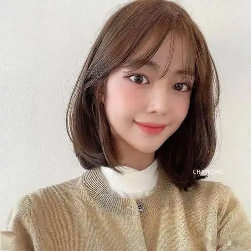 中短发内扣减龄修颜很适合夏天