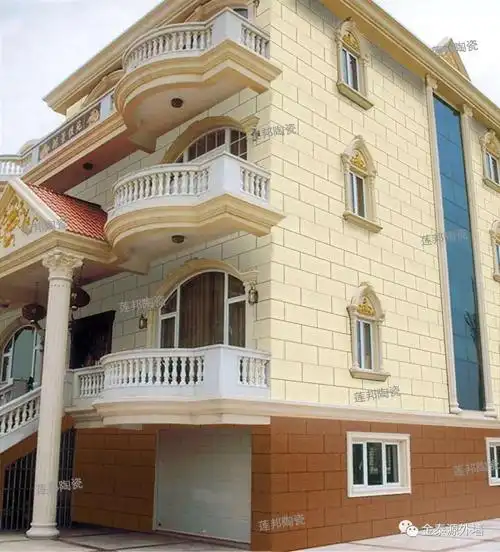 外墙实图颜色搭配!