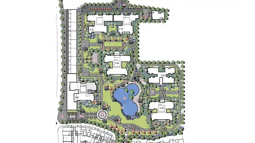 区景观规划设计】广西钦州万荣华府天玺花园|空间|景观设计|绿动园林