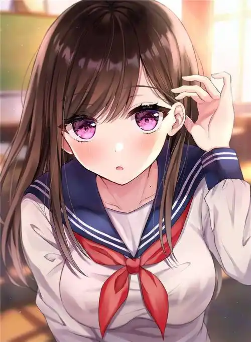 分享一组二次元女生头像 撩头发特辑p站美图欣赏_哈特