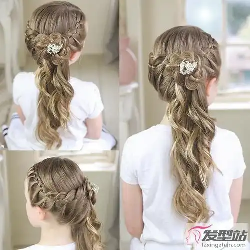 小女孩演出舞蹈编发大合集 小公主成舞台最吸睛亮点_发型站_最新流行