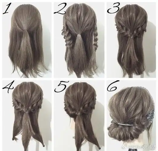 适合小仙女们的编发教程,简单易学(:◎)≡ 【o(~▽~)d】